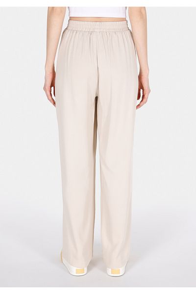 Colin's Pantaloni de damă bej cu talie joasă cu picioare drepte