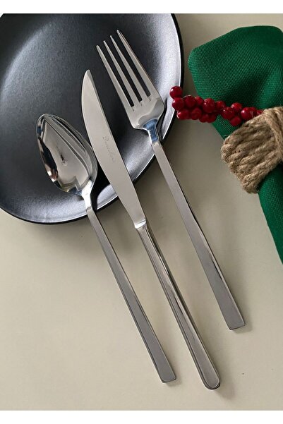 Dame Marie Luis 18-Piece Silver Cutlery Set for 6 (Dining Group Only) Suitable for Casual Use
