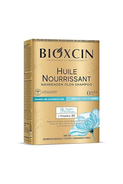 Bioblas Bioxcin Treatment Shampoo mit nährenden Ölen - für trockenes und strapaziertes Haar 300 ml