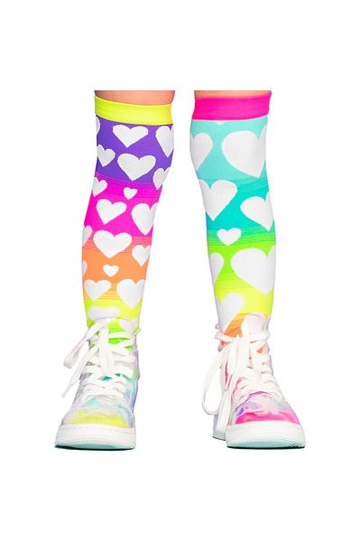 MADMIA Șosete lungi colorate Madmia pentru fete fantasy Rainbow 3-5 ani