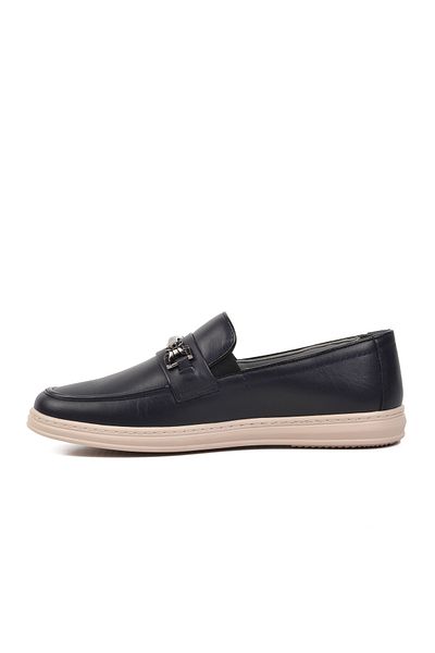 Pierre Cardin Pantofi casual pentru bărbați din piele naturală bleumarin