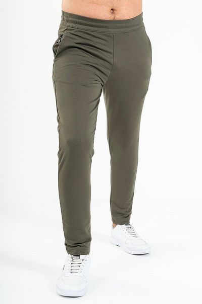 MARATON Regular Men's Skinny Leg Light Khaki Sweatpants 21602