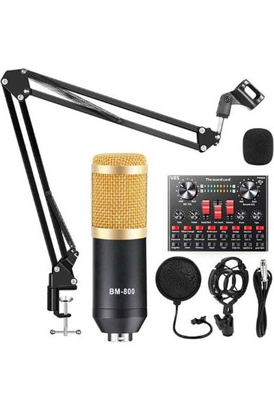 COOYA Sound Card Microphone Recording Set PSM-MMic010 Muticolour