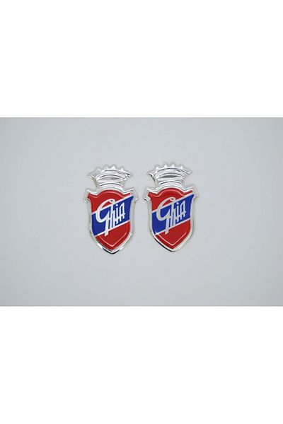 FVR Ghia Text Logo-Sticker-Estel (2 bucăți) (486939412)