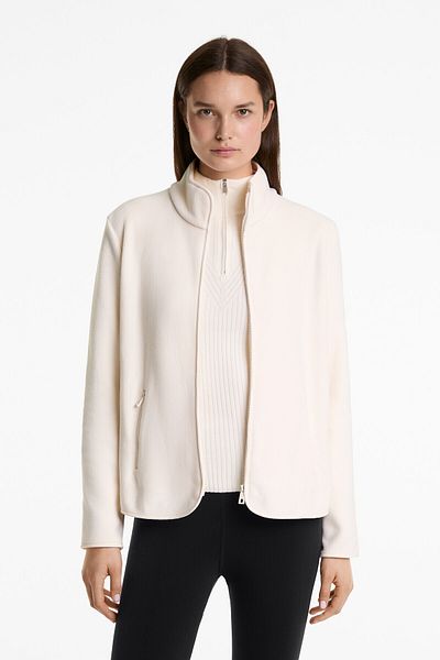 Oysho Fitted fleece jacket