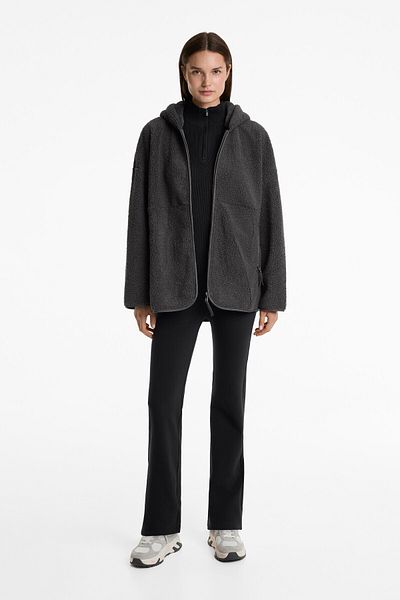 Oysho Oversize faux-shearling jacket