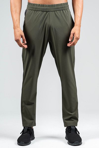 MARATON Regular Men's Skinny Leg Light Khaki Sweatpants 22638