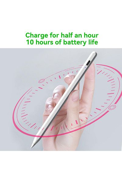Buy and Bill قلم لمس للشاشات التي تعمل باللمس بطرف رفيع 2 مم، مناسب لأجهزة iPad وiPhone وAndroid والأجهزة اللوحية وMicrosoft Surface