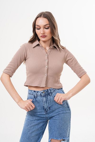 Figo Αξεσουάρ Crop Style γιακά πουκάμισου