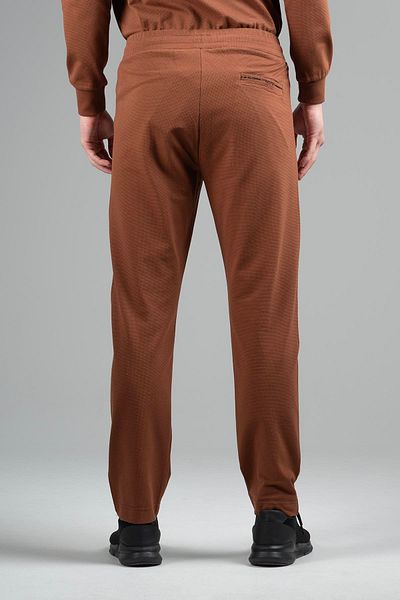 MARATON Regular Men's Straight Leg Brown Sweatpants 22683