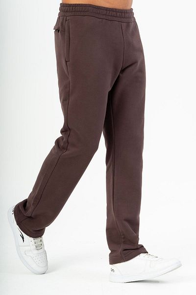 MARATON Regular Men's Straight Leg Light Brown Sweatpants 22473