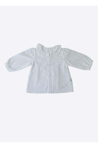 kitikate White Organic Lily Shirt