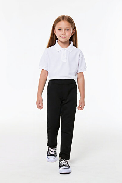 Trend Bebe Butik Φόρμα για κορίτσια Φόρμα με ελαστική μέση, Φούτερ σε μπεζ χρ...