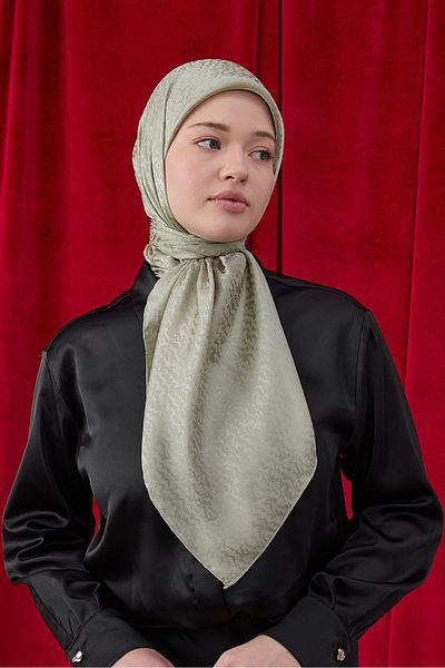 Şalland Venetian Thyme Green (Vende Timo)