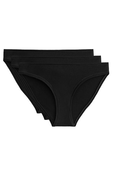 Oysho 3 cotton blend classic briefs
