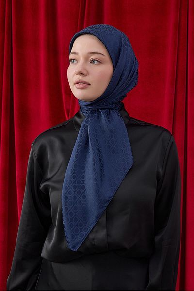 Şalland Napoli Lazur(Blu Navy)
