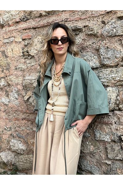 Yame Wide Leg Trousers