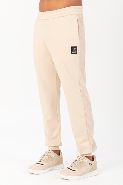 MARATON Regular Men's Ribbed Leggings in Clay Color