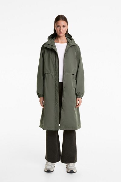 Oysho Fellex® Aerogel 10k Waterproof Long Padded Jacket