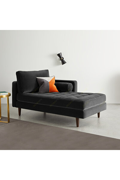 Decoraev Ürgüp Antrasit Rahat Josefin Koltuk Tv Koltuğu Dinlenme Koltuğu Tera...