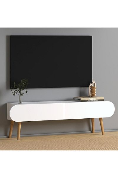 Monte Sehpa Lotus Tv Stand White