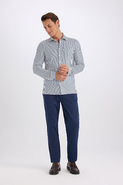 DeFacto Jogger Summer Fabric Pants Basic Straight Pocket Straight Leg T6317Az25Sp