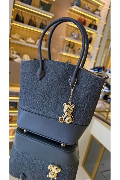 KRISTE BELL İthal Yumuşak Kadife Dokulu Deri Üç Bölmeli Uzun Askılı Kadın Çanta