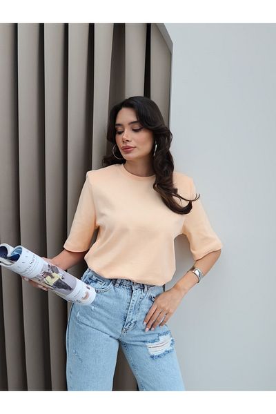 ESRAHELVACI Tricou cu mânecă scurtă căptușit
