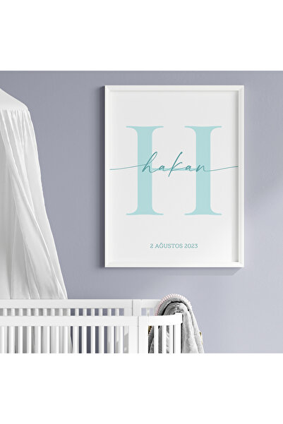 CKA Tasarım Simple Colorful Children's and Baby's Room Name Table
