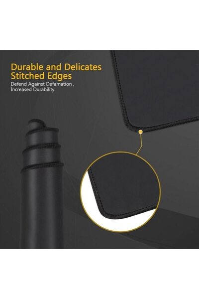 sgeteknoloji لوحة ماوس باللونين الرمادي والأبيض مقاس 60 × 40 سم مع نجوم