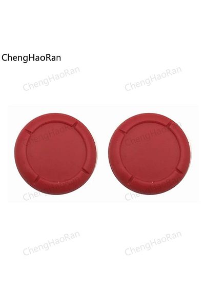 Choice red 2PCS Silicone Rubber Protective Skin Joystick Grips Cap For Switch NS Lite Oled Controller Joy-C