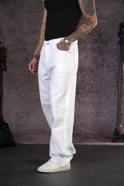 Butik TREND WE Relaxed Fit Baggy Fit férfi farmernadrág