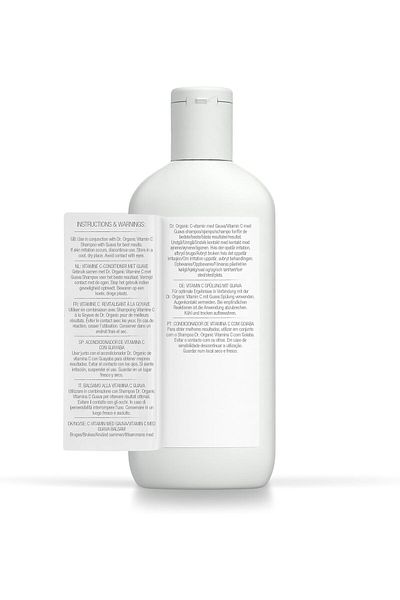 dr.organic Dr Organic Guava Conditioner with Vitamin C, Natural, Vegan for Coloured Hair, 265ml