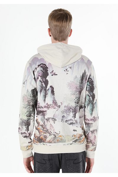 Colin's Regular Fit Men's Stone Sweatshirt
