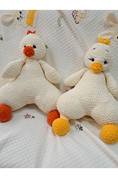 yarem aksesuar Amigurumi Peluş Ördek 50 cm