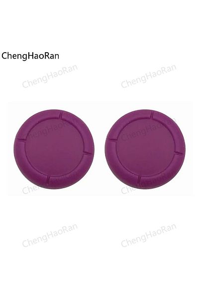 Choice purple 2PCS Silicone Rubber Protective Skin Joystick Grips Cap For Switch NS Lite Oled Controller Jo