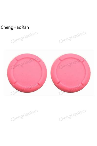 Choice pink 2PCS Silicone Rubber Protective Skin Joystick Grips Cap For Switch NS Lite Oled Controller Joy-