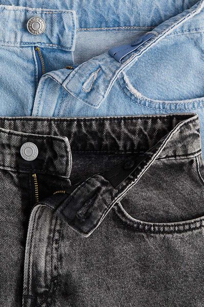 H&M 2-pack Baggy Fit Jeans