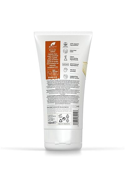 Dr. Organic Dr Organic Moroccan Argan Oil Cleansing Face Wash, 150ml