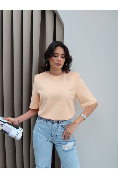 ESRAHELVACI Tricou cu mânecă scurtă căptușit