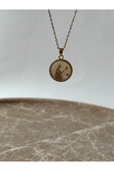 Reorah Collection Burç Simgeleri Çelik Kolye - Başak