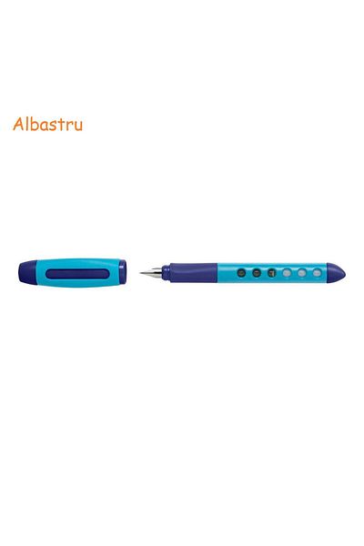 Faber Castell Stilou Scolar Scribolino Faber-castell - Albastru, Dreptaci