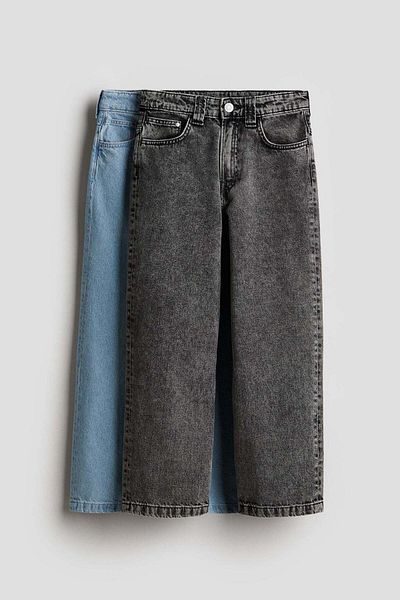H&M 2-pack Baggy Fit Jeans
