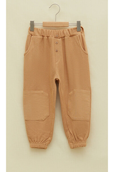 LC Waikiki LCW baby Beli Lastikli Basic Organik Pamuklu Erkek Bebek Eşofman Alt