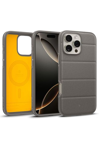 caseology Athlex Mag for iPhone 16 Pro MAX Case Cover [MagSafe compatible] - Active Gray