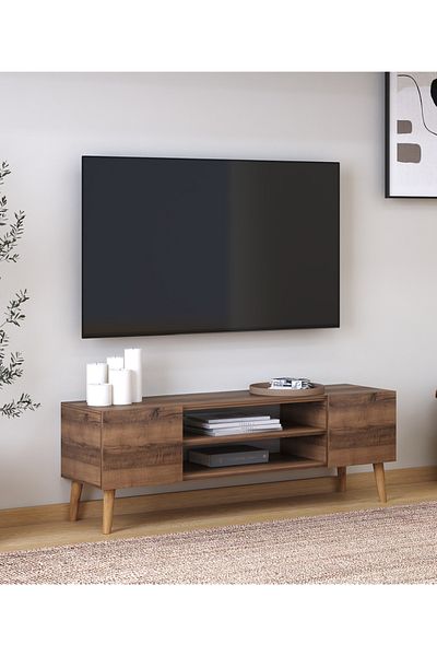 Monte Sehpa Etna Tv Stand Walnut