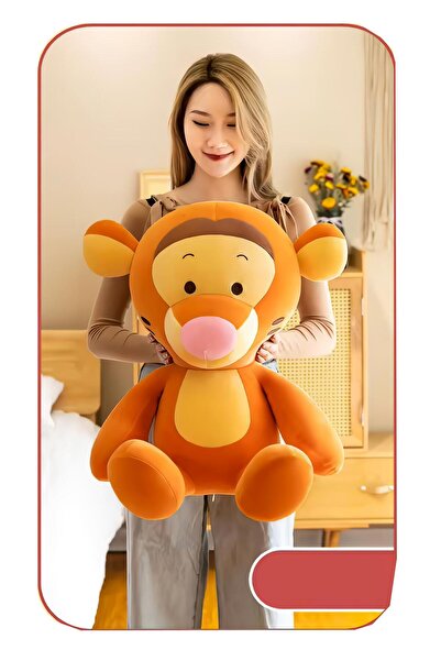 e-life shop İthal Kumaş Winnie The Pooh Tiger Kaplan Anime Figür Peluş Oyuncak Uyku & Oyun Arkadaşı 50 cm.