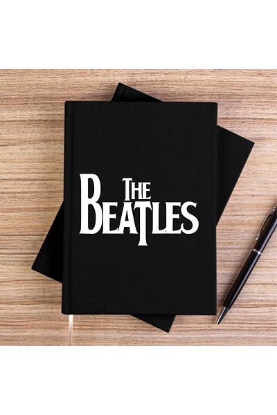 Z zepplin Caietul de pânză neagră cu logo-ul The Beatles