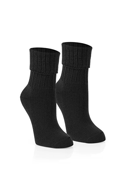 Scarpebutik Дамски зимни вълнени чорапи Топли и удобни чорапи за всеки ден