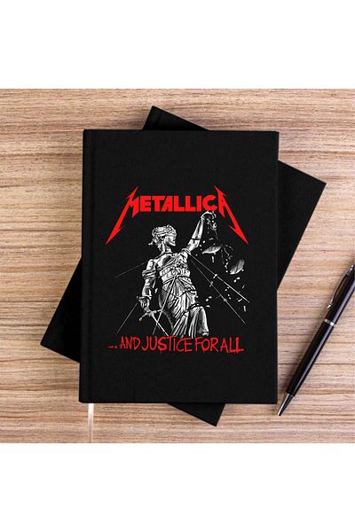 Z zepplin Metallica și Juctice pentru toate caietul de pânză neagră